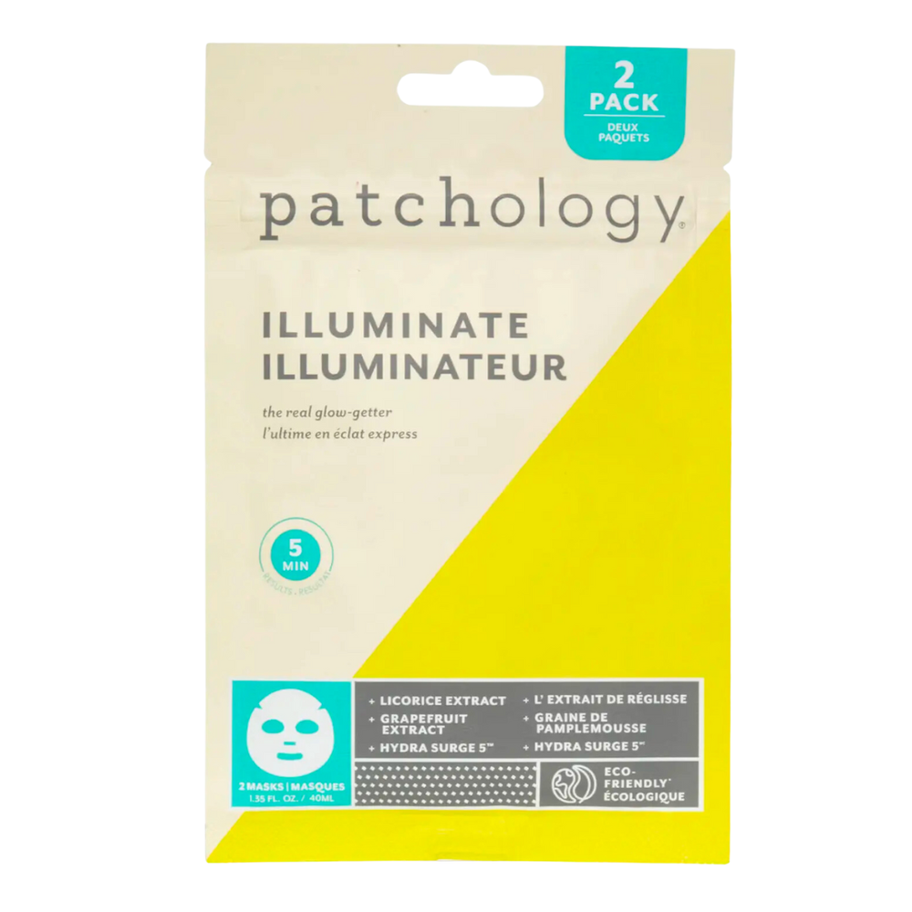 Patchology Illuminate Sheet Mask 2 st