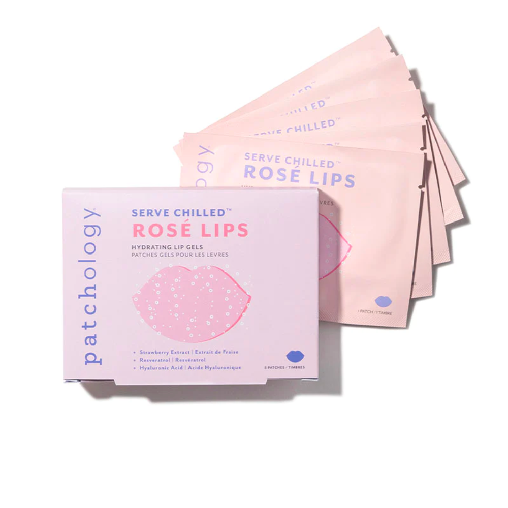 Patchology Serve Chilled Rose Hydrating Lip Gels 5 st