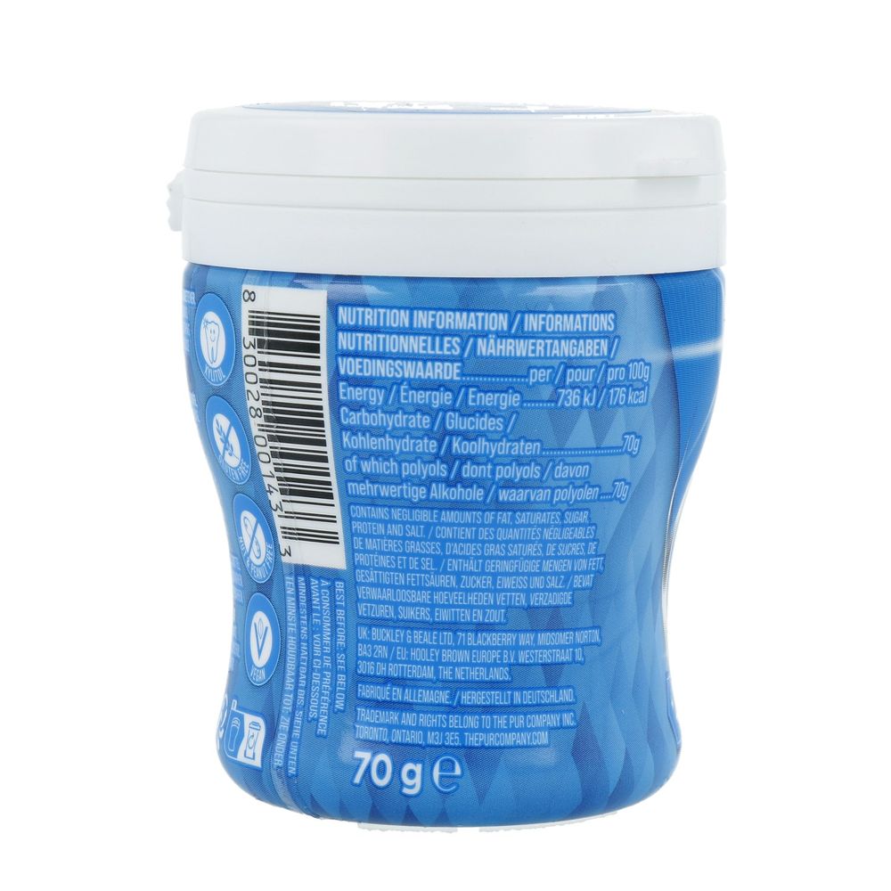 Purasana Pur Gum Peppermint 70 gram (3)