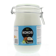 Hanoju Kokosolie geurloos beugelglas 1 liter