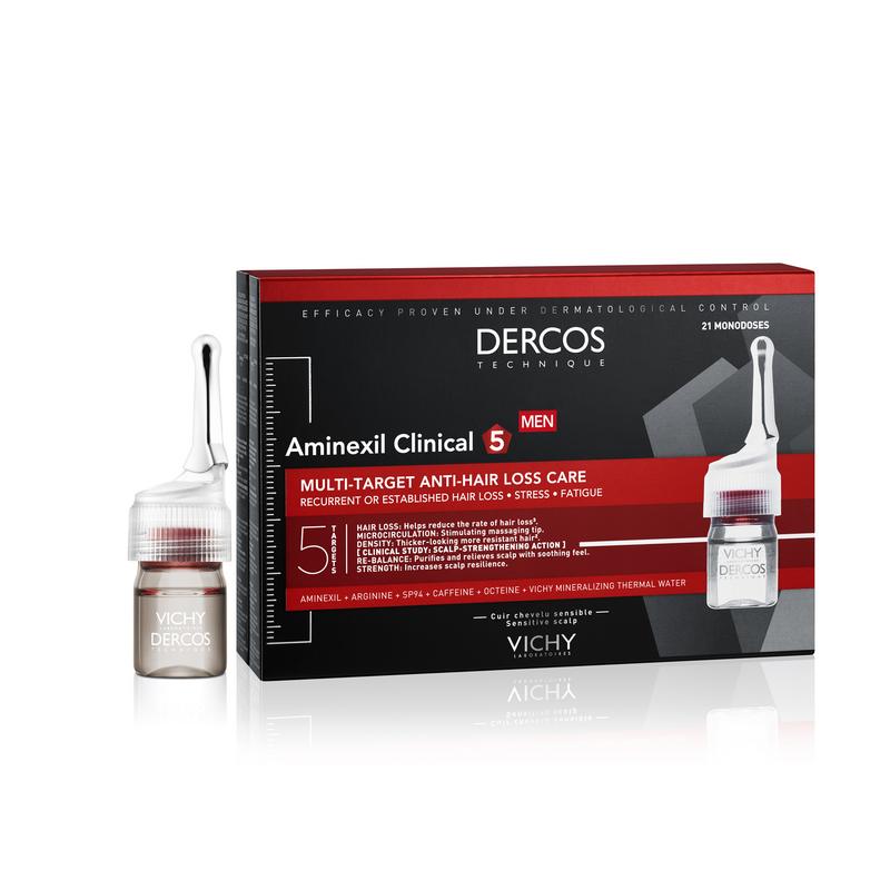 Vichy Dercos aminexil clinical 5 man 21 stuks