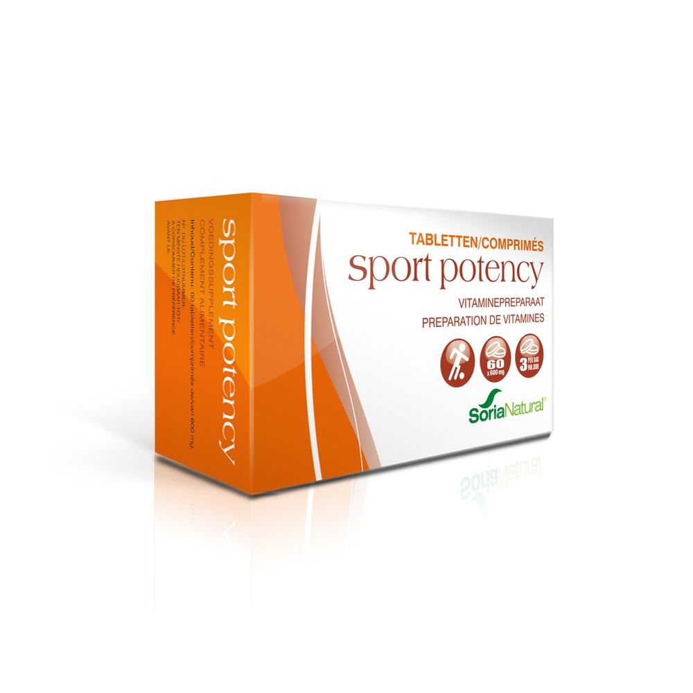 Soria Natural Sport Potency Tabletten 60 tb