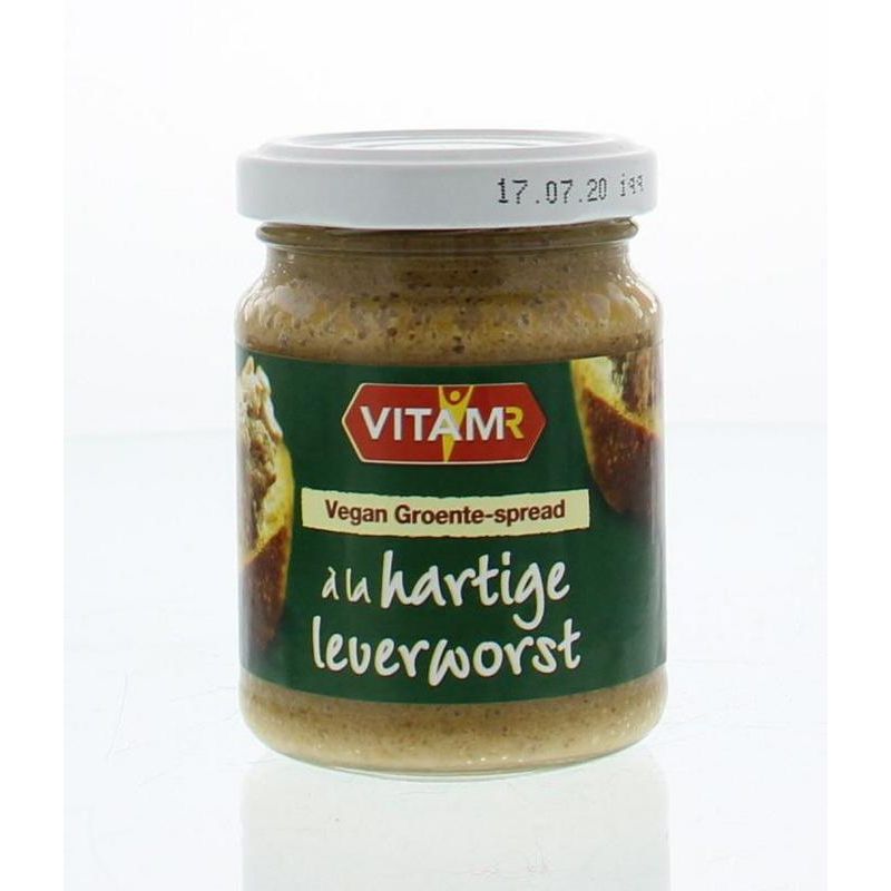Vitam Groente-spread a la hartige leverworst 120 gram