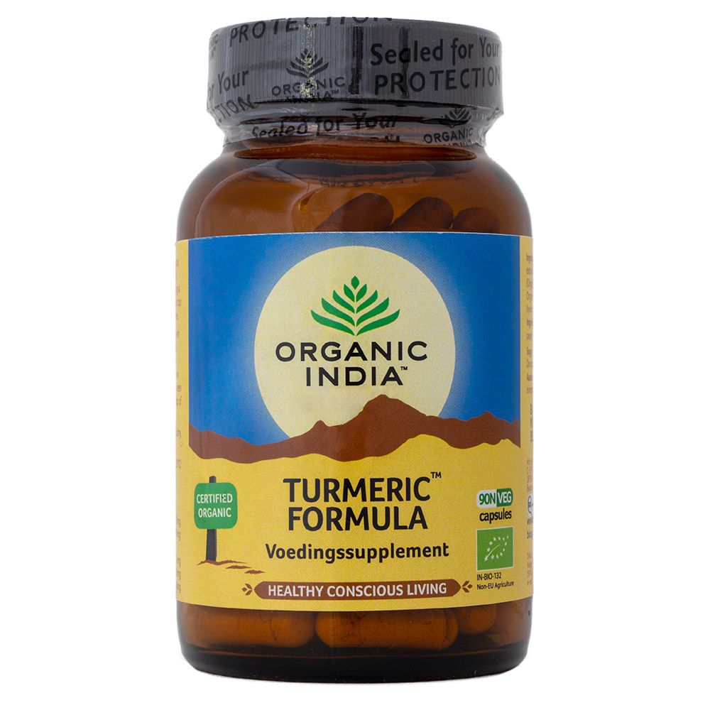 Organic India Turmeric formule kurkuma 90 capsules