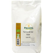 Primeal Grijsbruin tarwemeel borsa 80 1 kg