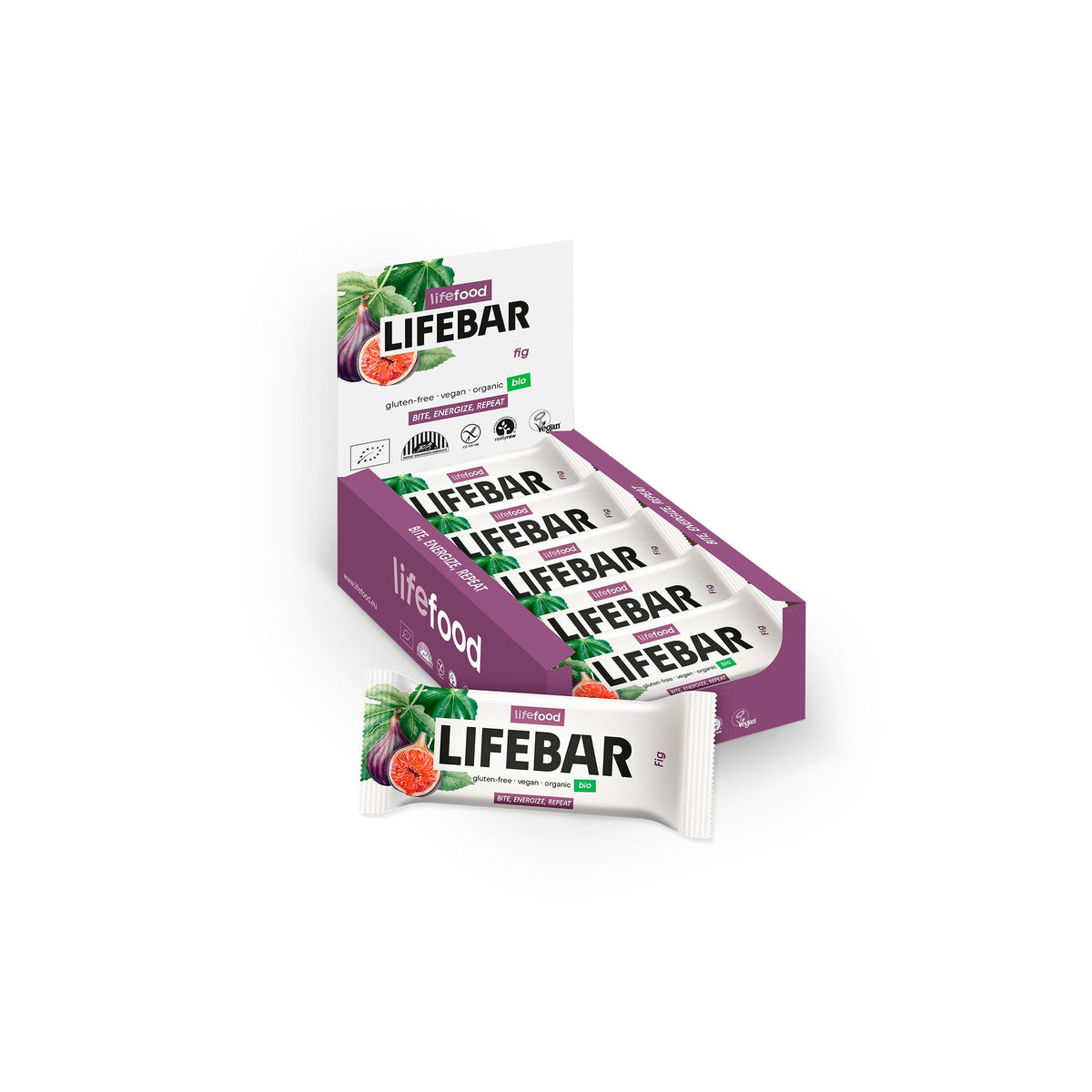 Lifefood Lifebar vijg 40 gram