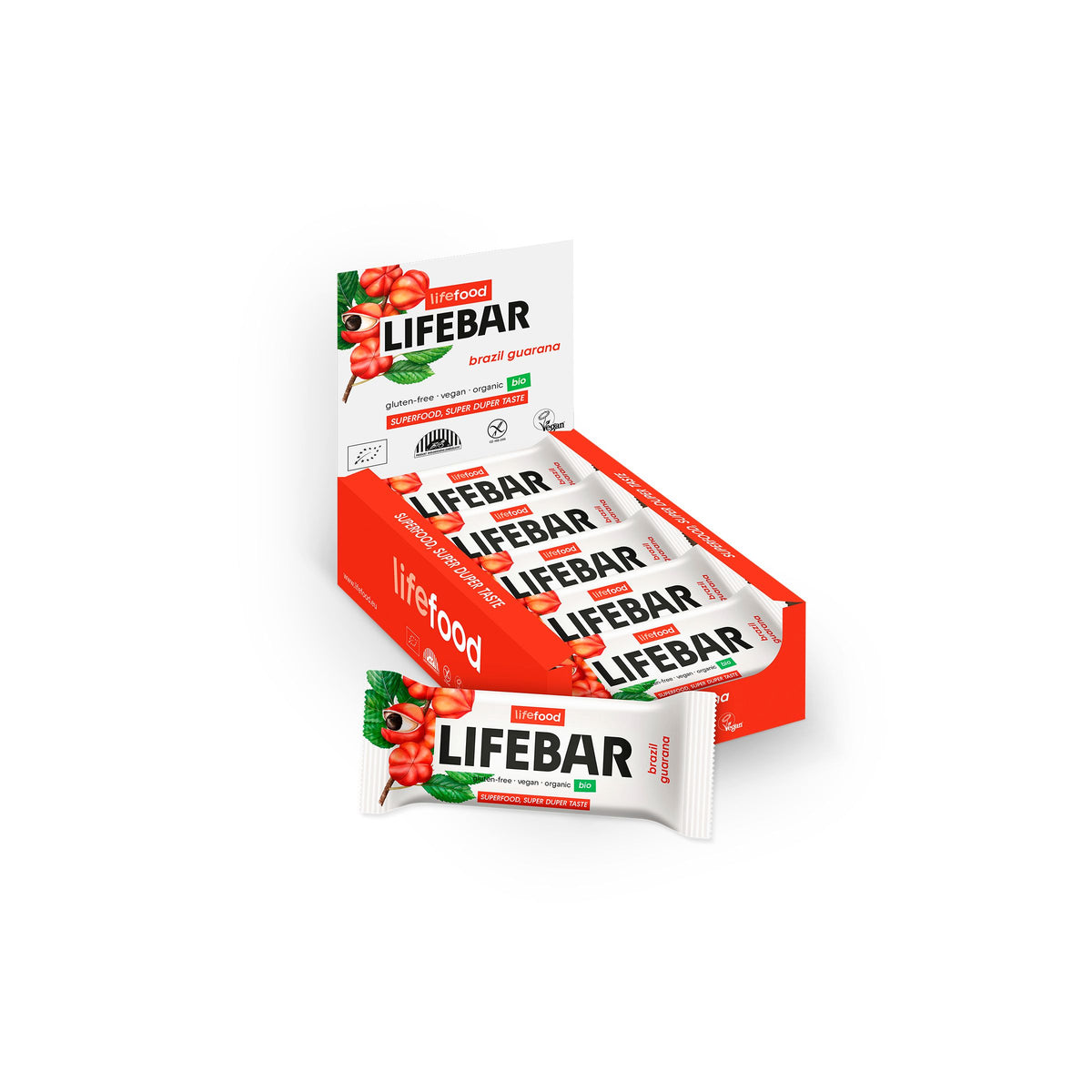 Lifefood Lifebar Brazil guarana biologisch 40 gram