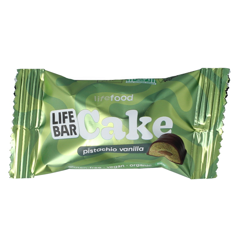 Lifefood Cake pistachio vanilla 35 gram