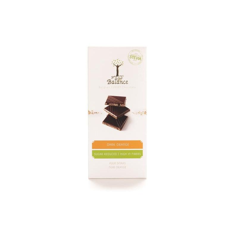 Balance Choco stevia tabletten puur sinaas 85 gram