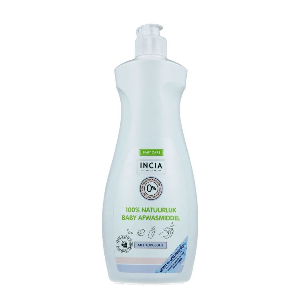 INCIA 100% Natuurlijke Baby Afwasmiddel Vloeibaar 500 ml