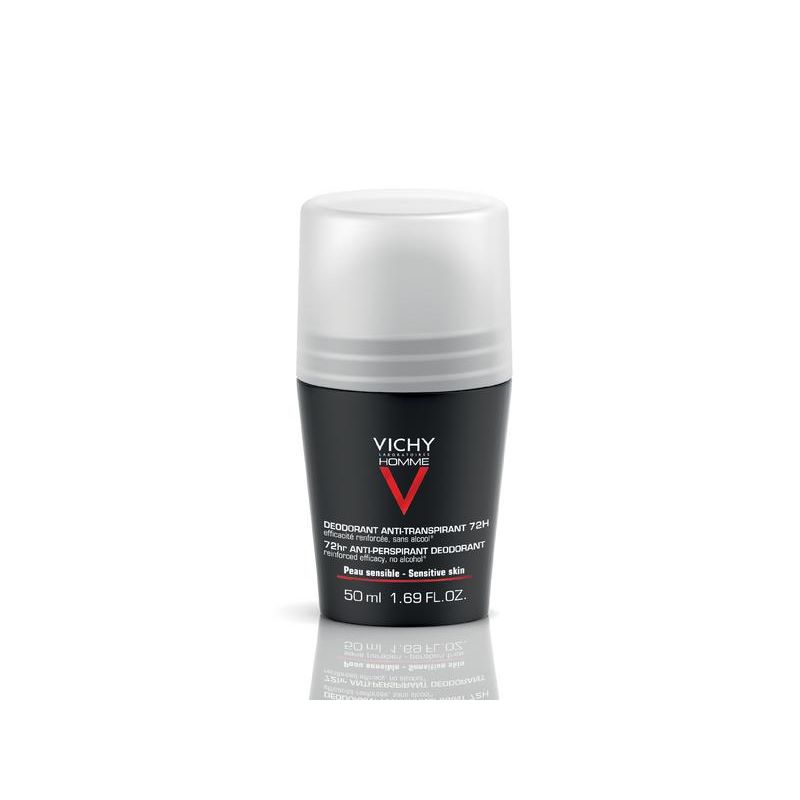 Vichy Homme deodorant roller 72 uur 50 ml