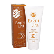 Earth Line Sun body & face care spf30 biologisch 100 ml