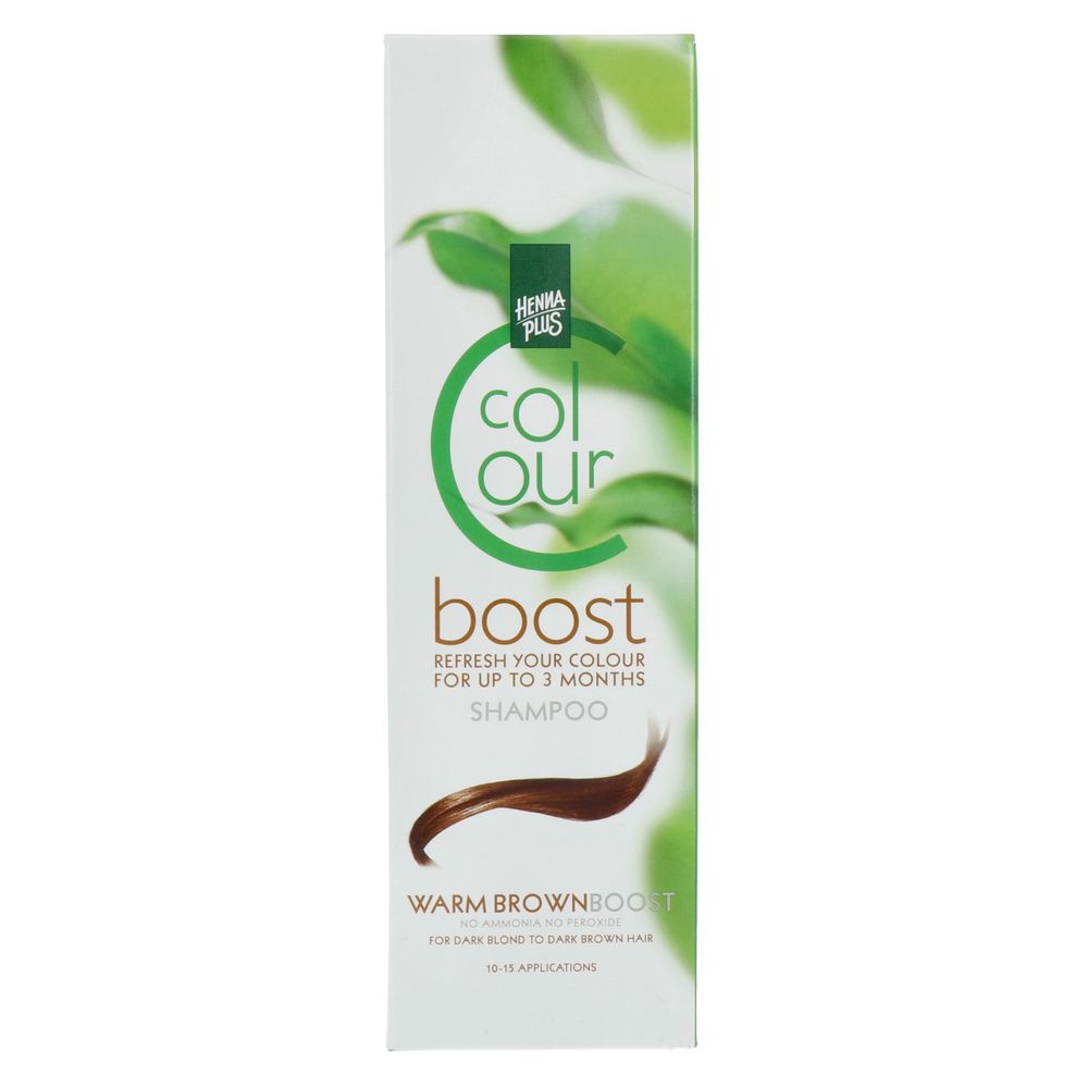 Henna Plus Colour boost warm brown 200 ml