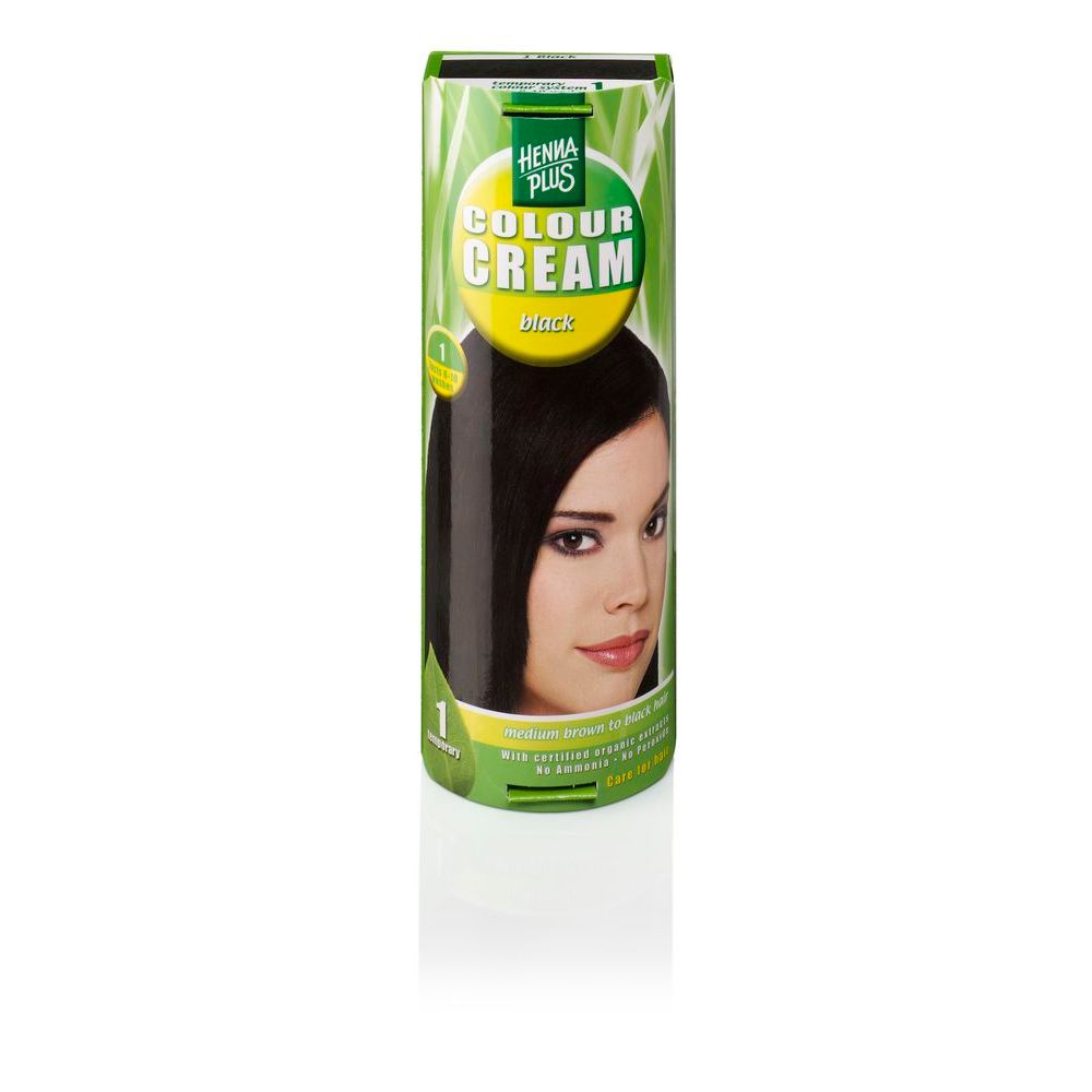 Henna Plus Colour cream black 1 60 ml