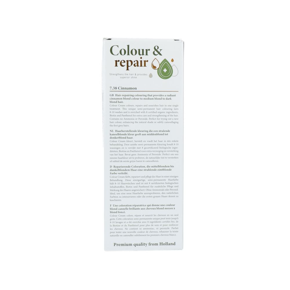 Henna Plus Colour cream 7.38 cinnamon 60 ml