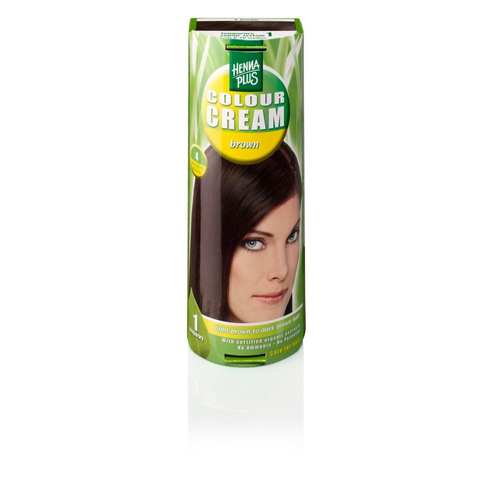 Henna Plus Colour cream 4 brown 60 ml
