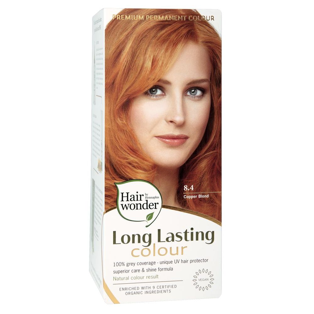 Henna Plus Long lasting colour 8.4 copper blond 100 ml