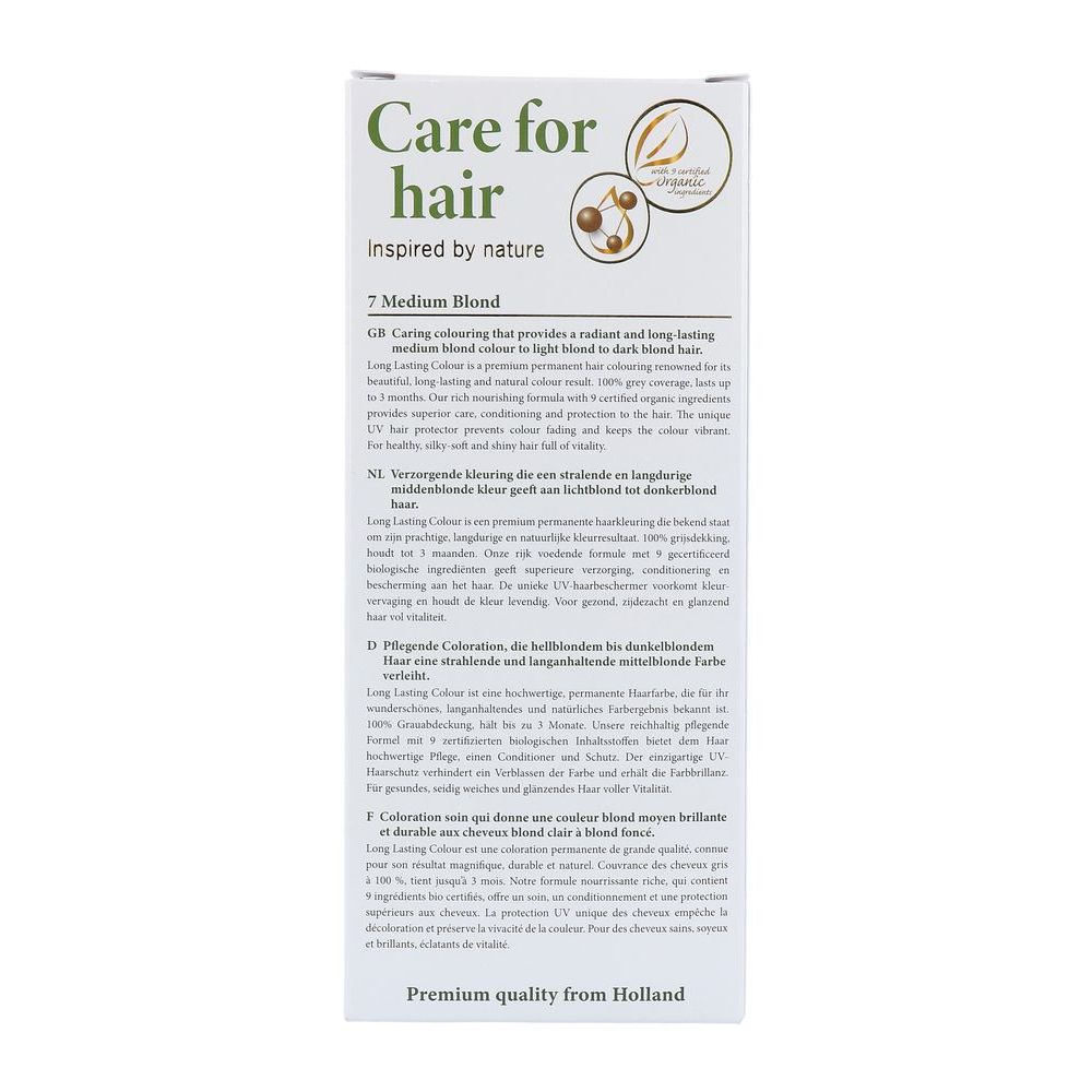 Henna Plus Long lasting colour 7 medium blond 100 ml