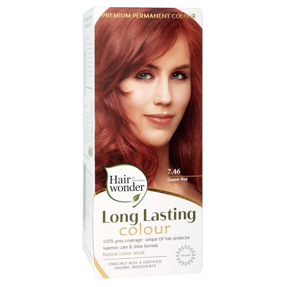Henna Plus Long lasting colour 7.46 copper red 100 ml
