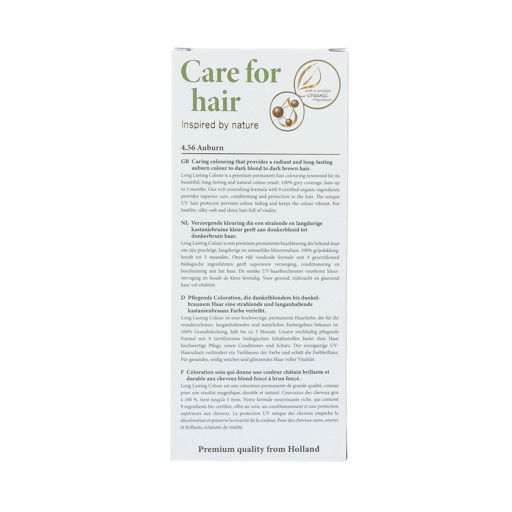 Henna Plus Long lasting colour 4.56 auburn 100 ml