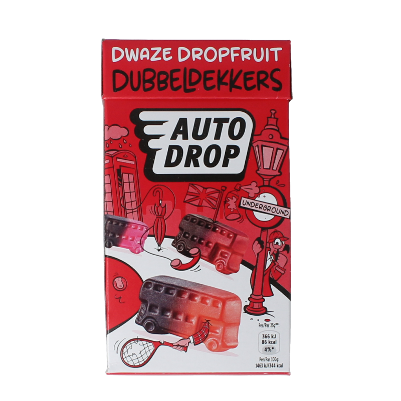 Autodrop Dubbeldekkers 280 gram