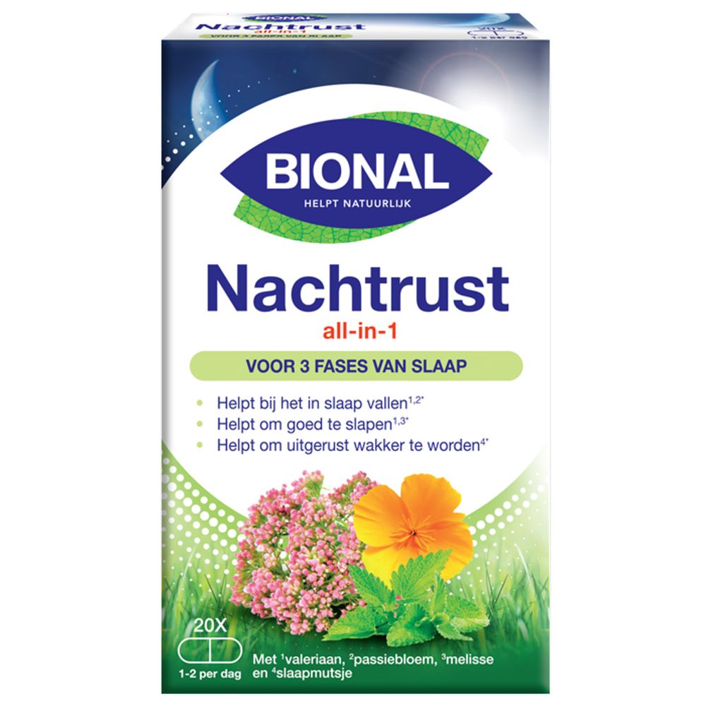 Bional Nachtrust all-in-1 20 capsules