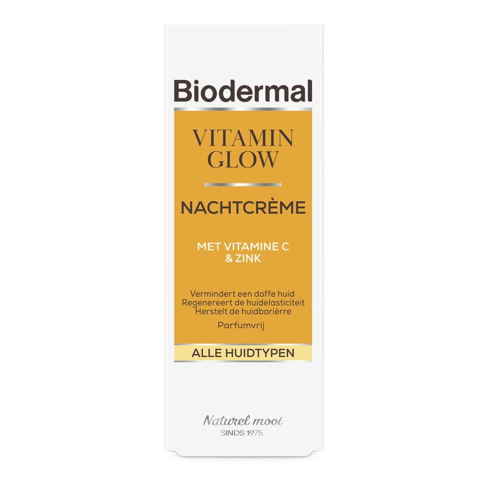 Biodermal Vitamin Glow nachtcreme 50 ml
