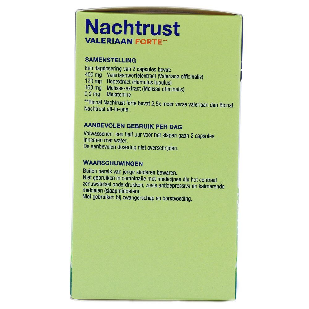 Bional Nachtrust forte 60 capsules