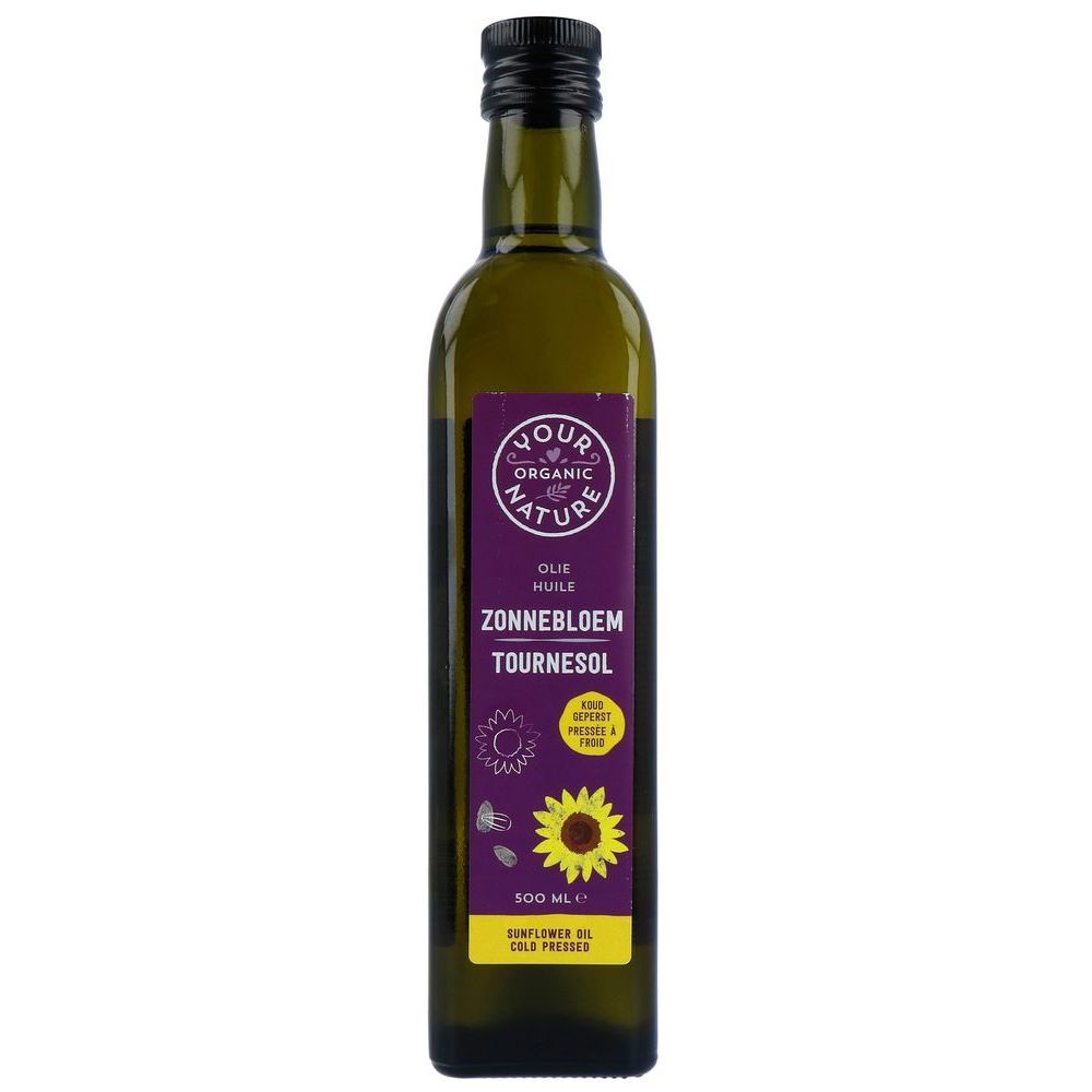 Your Organic Nature Zonnebloemolie 500 ml
