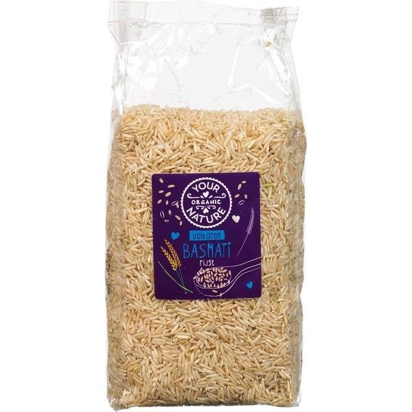 Your Organic Nature Volkoren Basmatirijst 800 gr