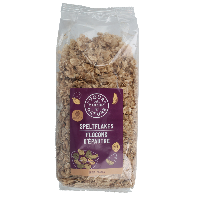Your Organic Nature Speltflakes bio 250 gram