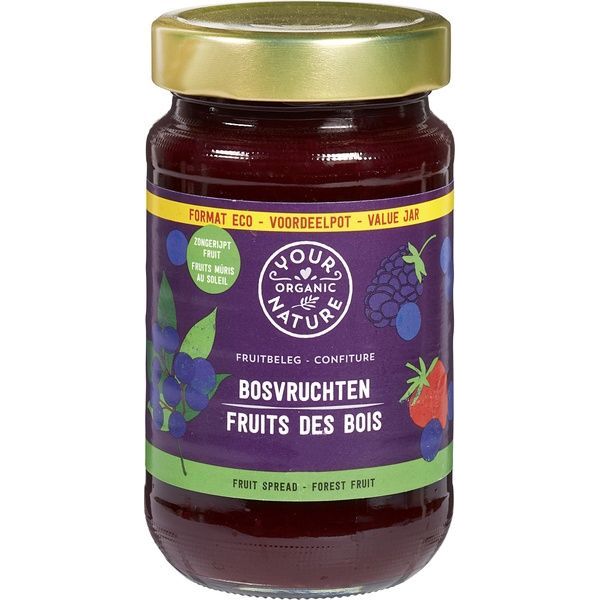 Your Organic Nature Fruitbeleg bosvruchten bio 375 gram