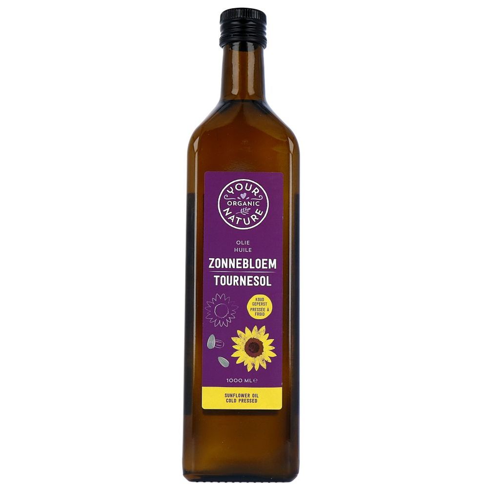 Your Organic Nature Zonnebloemolie 1 lt