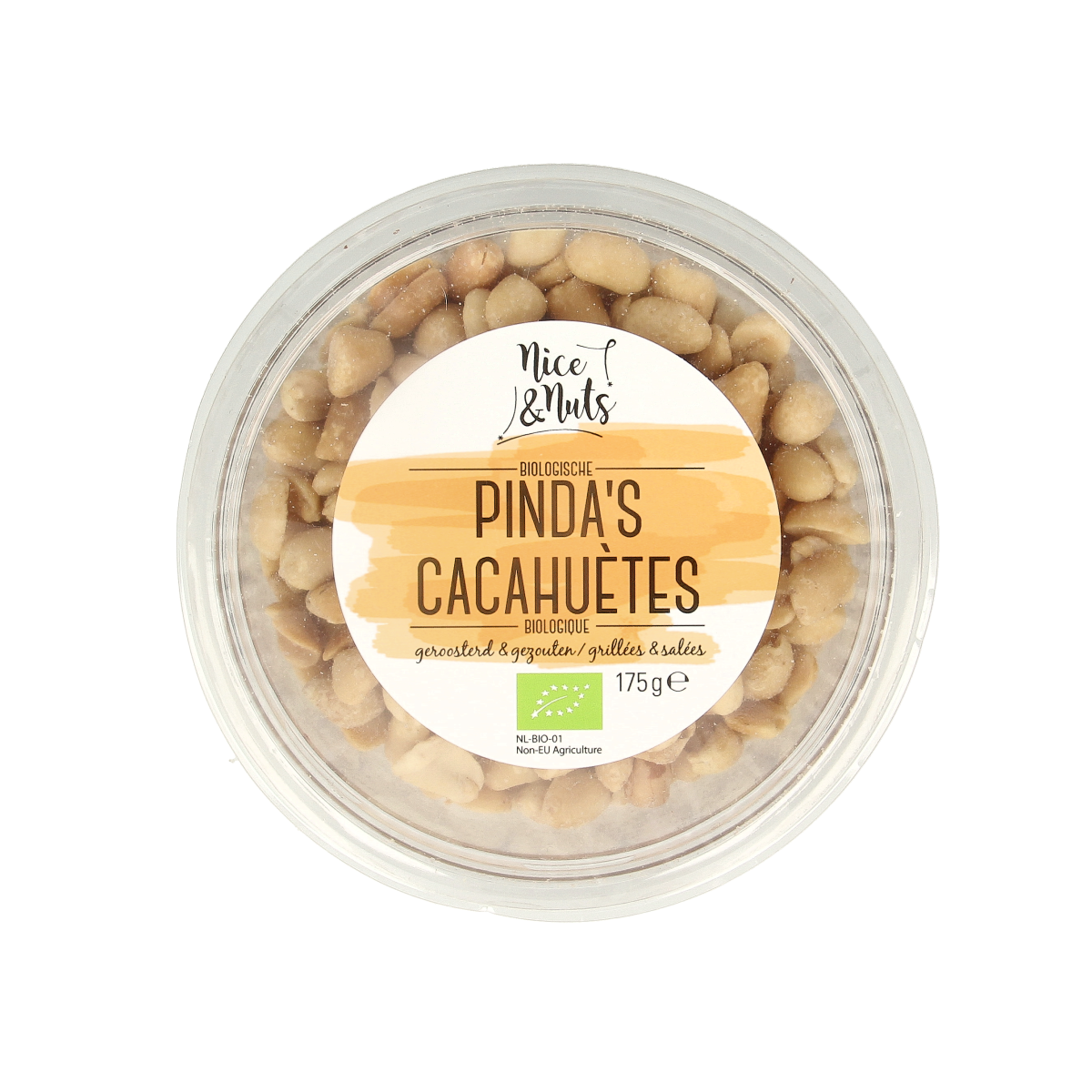 Nice & Nuts Pinda met zeezout 175 gram