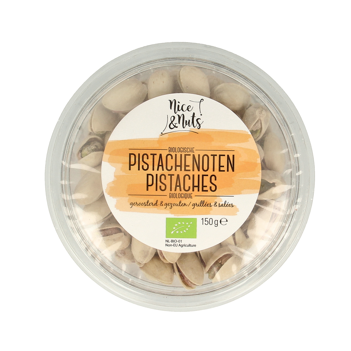 Nice & Nuts Pistache noten in dop 150 gram