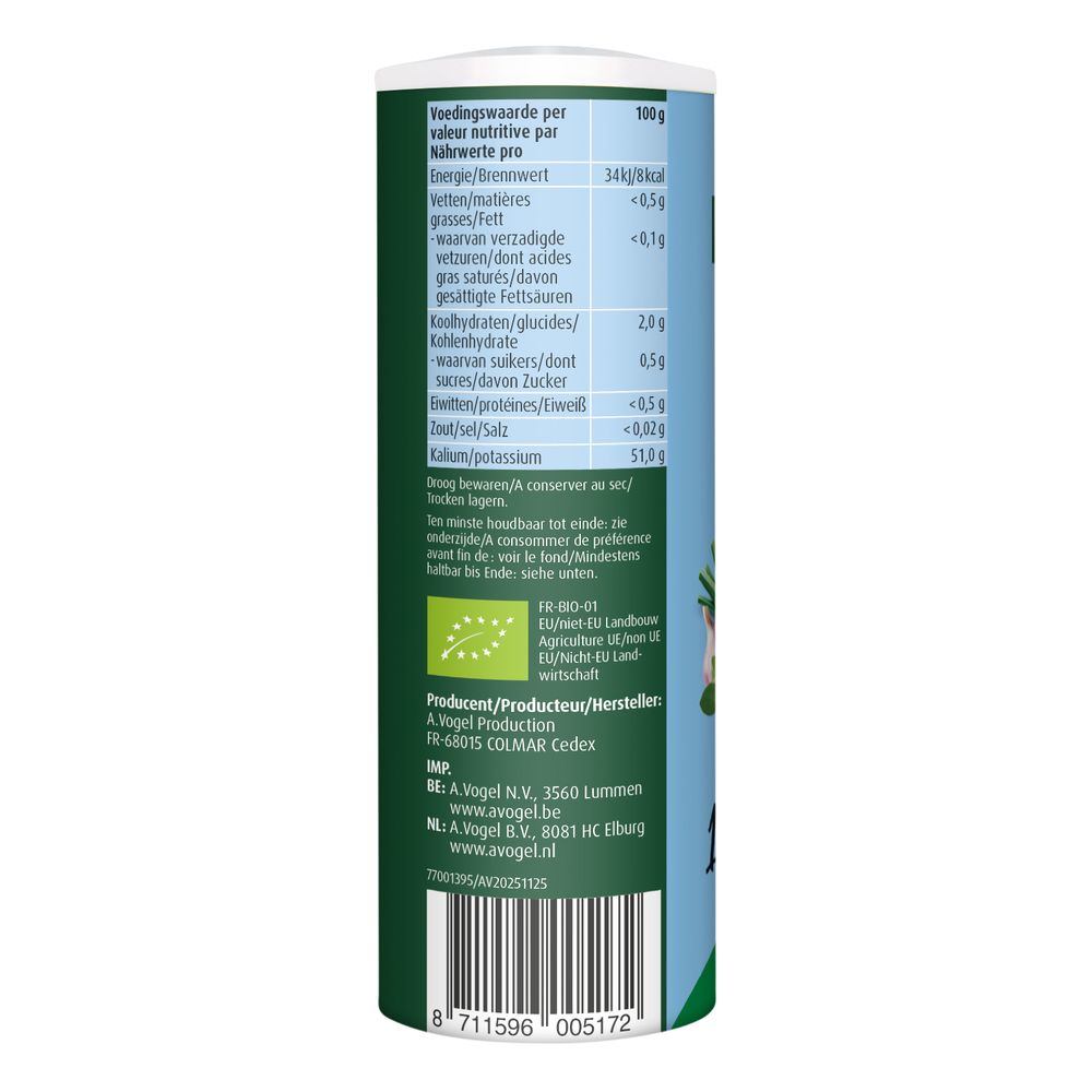 A.Vogel Herbamare Natriumarm 125 gram