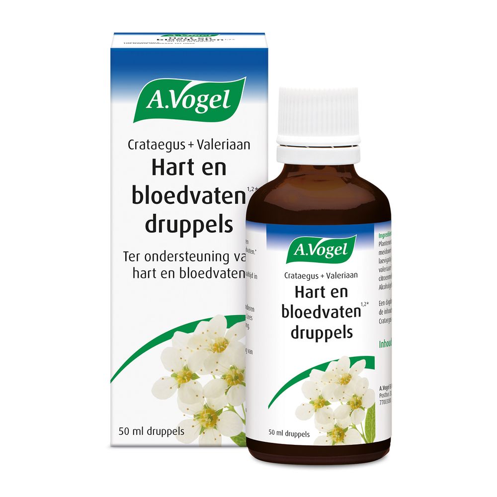 A.Vogel Crataegus + valeriaan druppels 50 ml