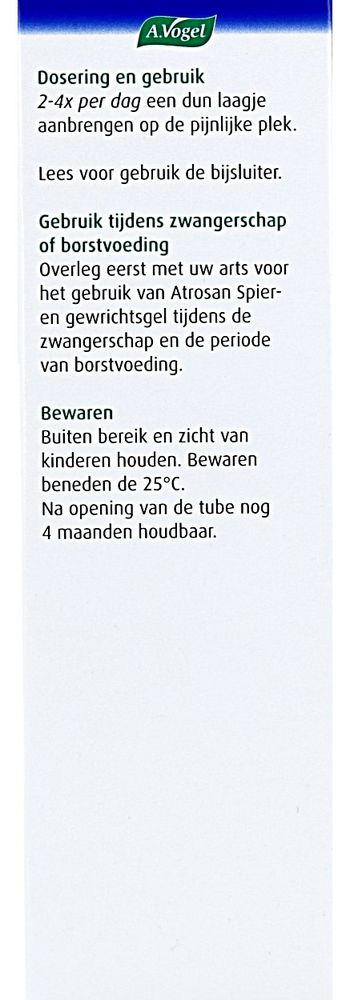 A.Vogel Atrosan spier- en gewrichtsgel 100 ml