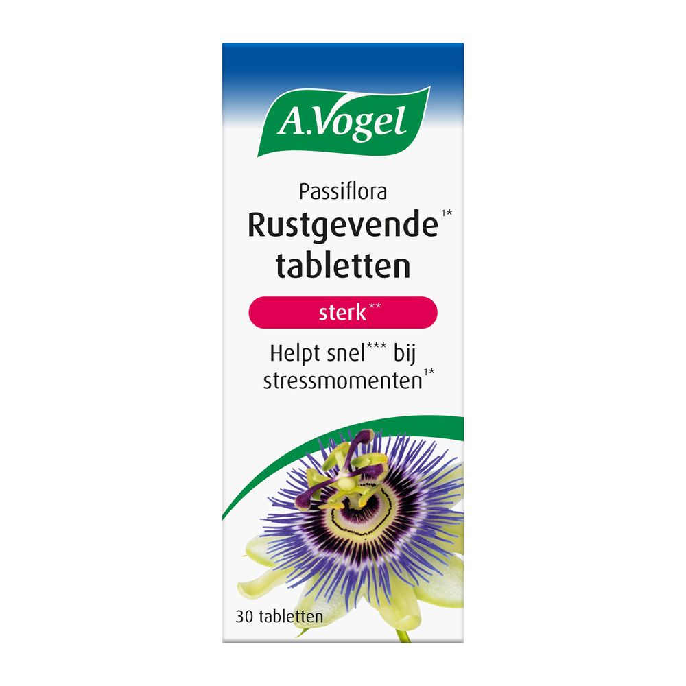 A.Vogel Passiflora rustgevende sterk 30 tabletten