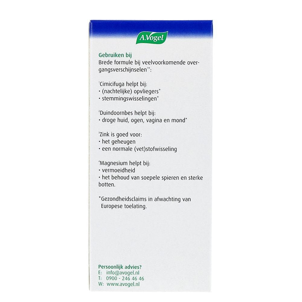 A.Vogel Overgang totaal 60 tabletten