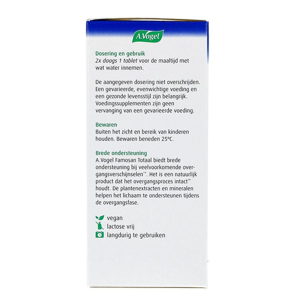 A.Vogel Overgang totaal 60 tabletten