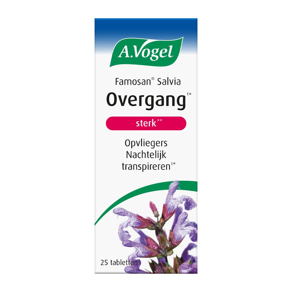 A.Vogel Famosan salvia overgang sterk 25 tabletten
