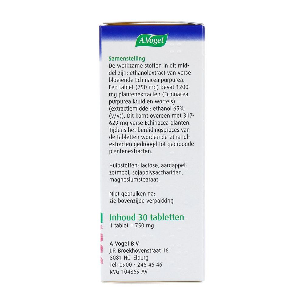 A.Vogel Echinaforce sterk 1200 mg 30 tabletten