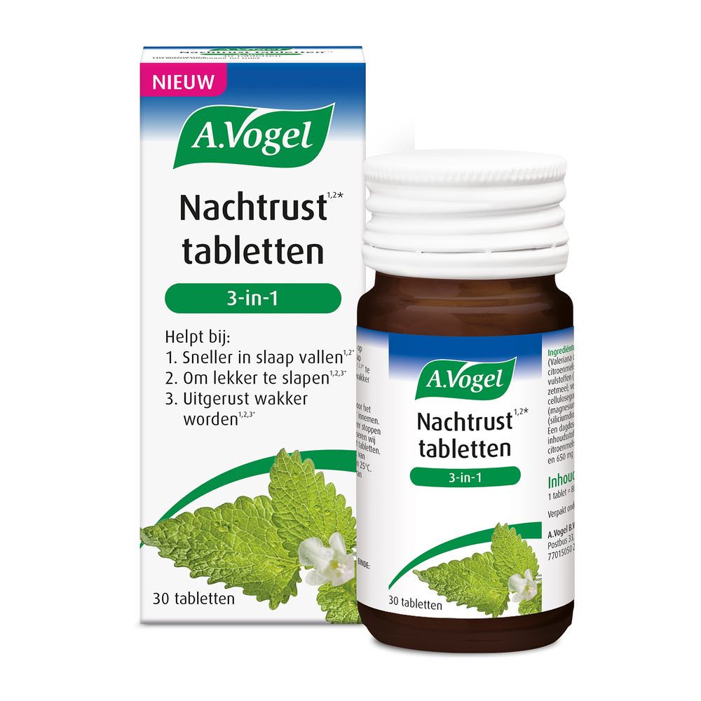 A Vogel Dormeasan nachtrust 3 in 1 30 tabletten