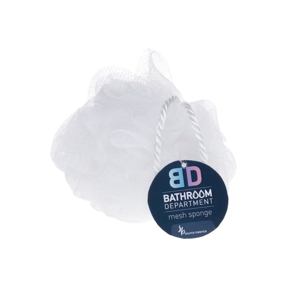 Bath Department Mesh Spons Wit 1 st