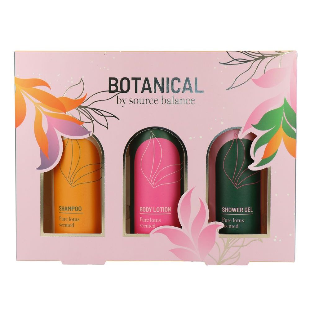 Botanicals Geschenkset Shampoo, Douchegel En Bodylotion 1 st
