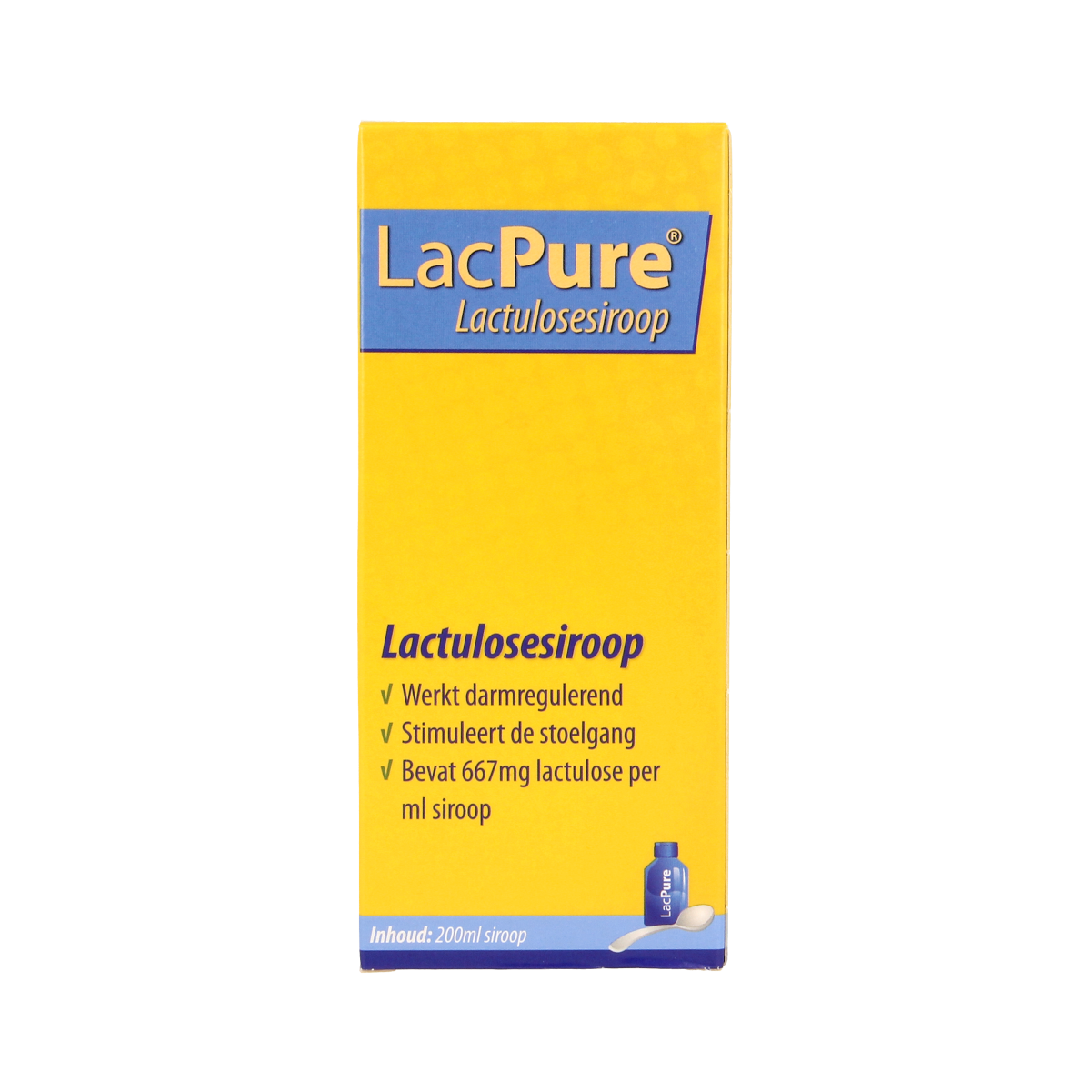 LacPure Lactulosesiroop 200 ml