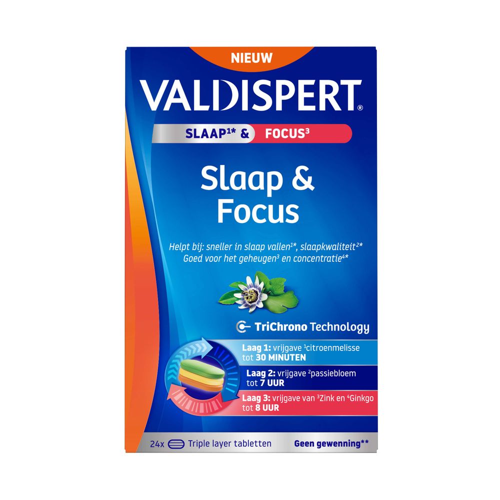 Valdispert Slaap & focus 24 tabletten