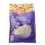 Zonnatura Muesli noten zaden bio 375 gram