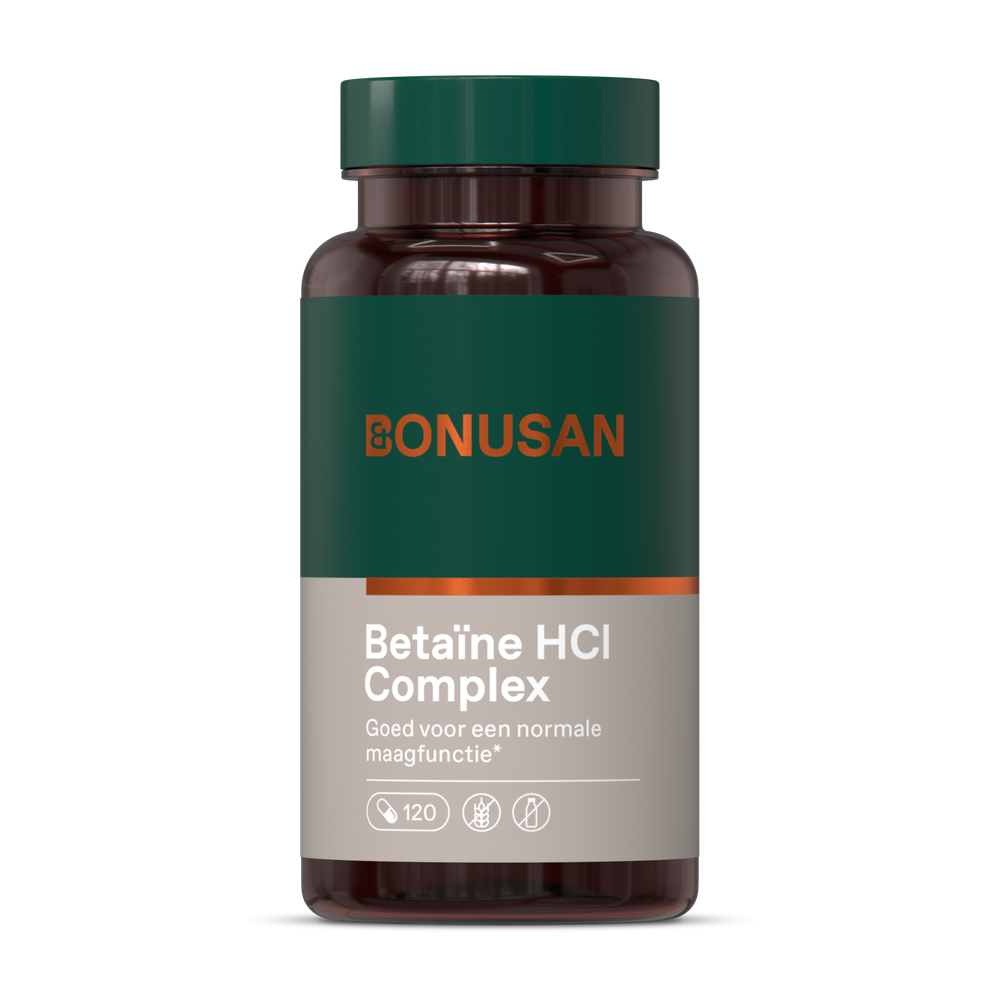 Bonusan Betaine HCl complex 120 capsules